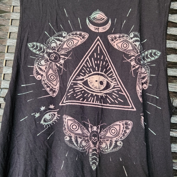 🐞3/33🐞 midnight hour Tank top 🦋 👁 - Picture 2 of 5
